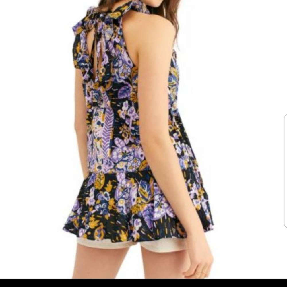 Free People NWT Summer in Tulum Tunic Top Medium - Picture 8 of 10
